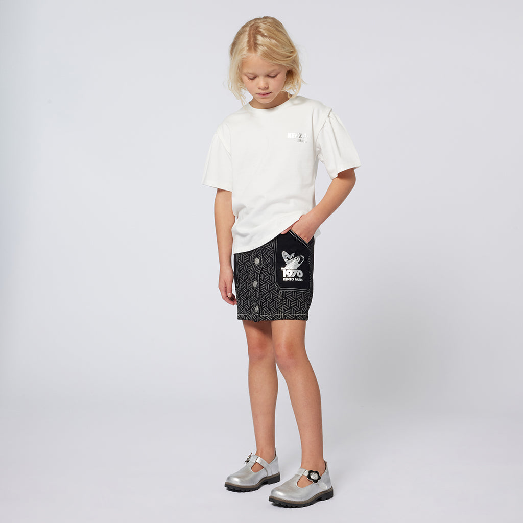 Kenzo Kids Graphic Print T-shirt
