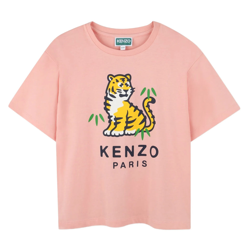Kenzo Kids Graphic Print T-shirt