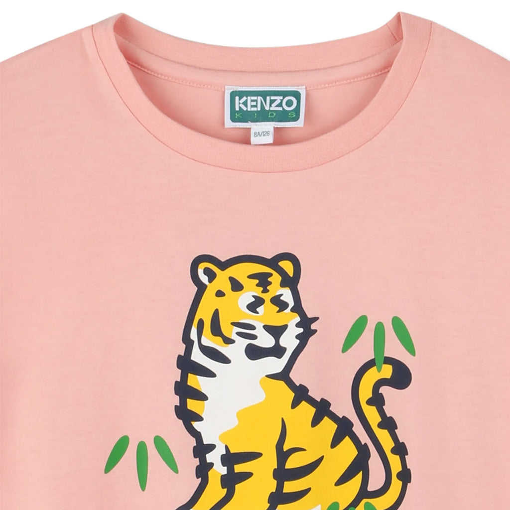 Kenzo Kids Graphic Print T-shirt