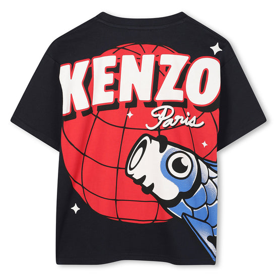 Kenzo Kids Graphic Print T-shirt