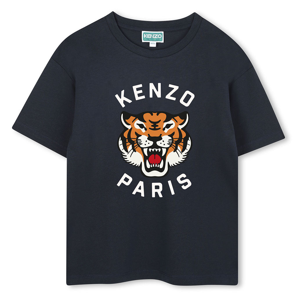 Kenzo Kids Graphic Print T-shirt