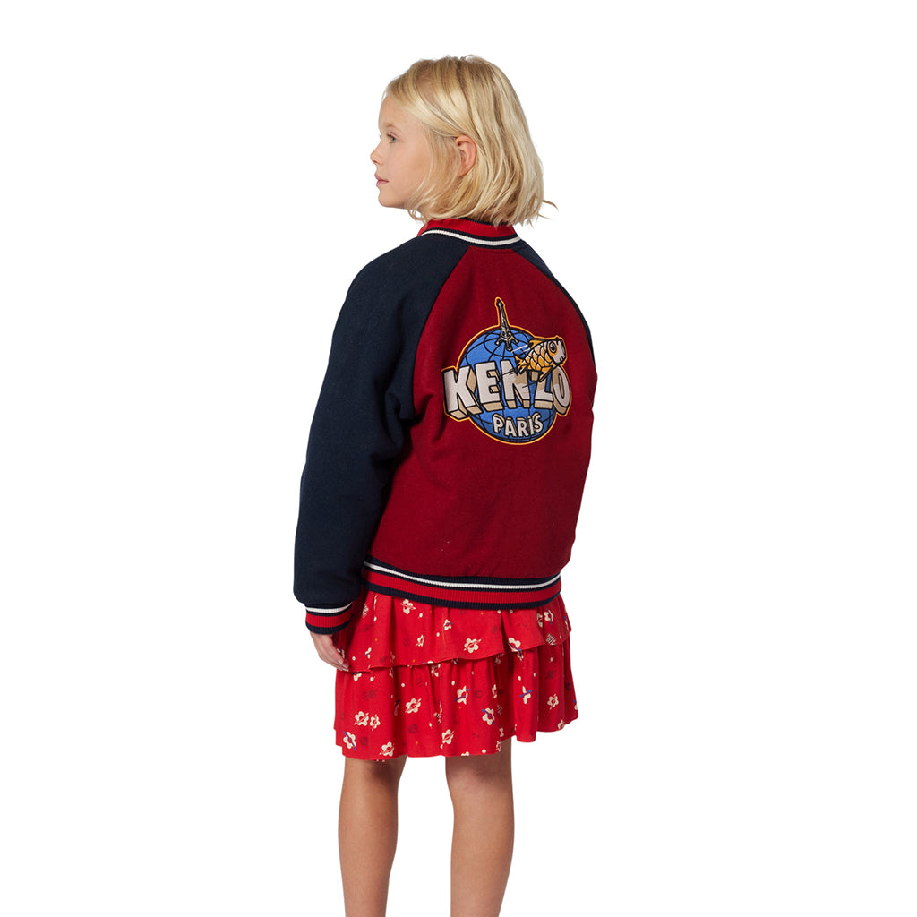 Kenzo Kids Floral Viscose Skirt