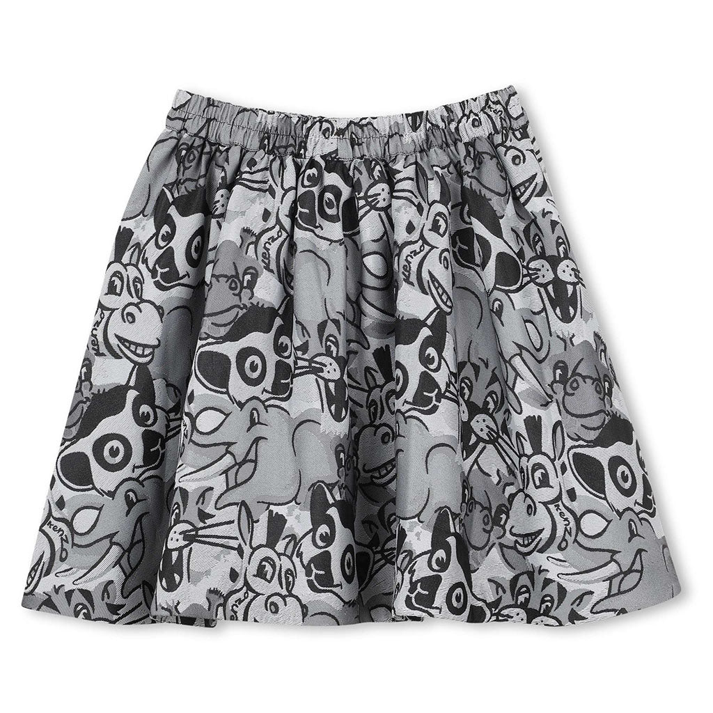 Kenzo Kids Graphic Print Skirt