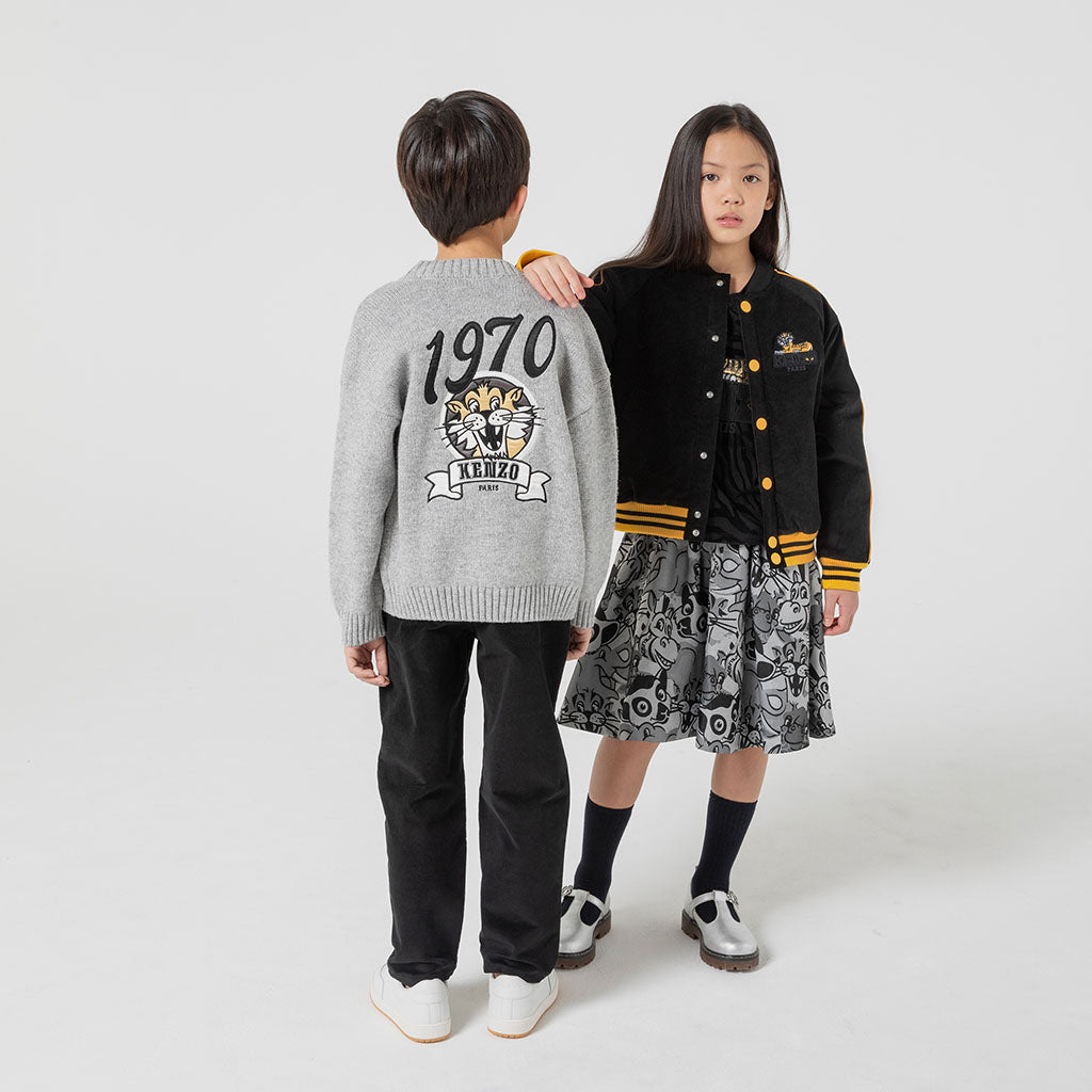Kenzo Kids Graphic Print Skirt