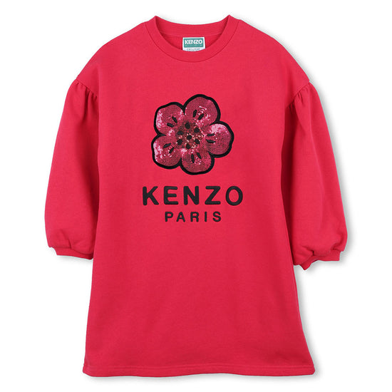 Kenzo Kids Boke Flower Sweatshirt Dress