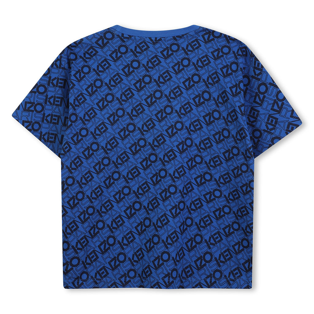 Kenzo Kids Logo All-Over T-shirt