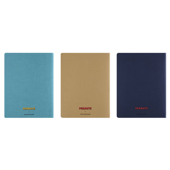 Moleskine x Peanuts Cahier Journals - Set of 3