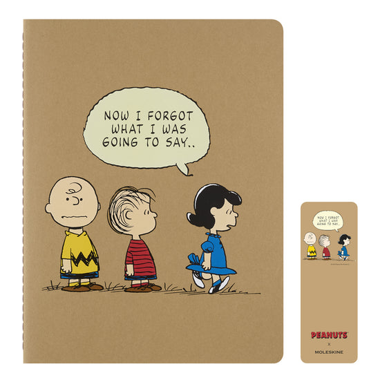 Moleskine x Peanuts Cahier Journals - Set of 3