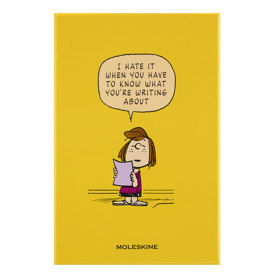 Moleskine x Peanuts Patty Large Ruled Notebook