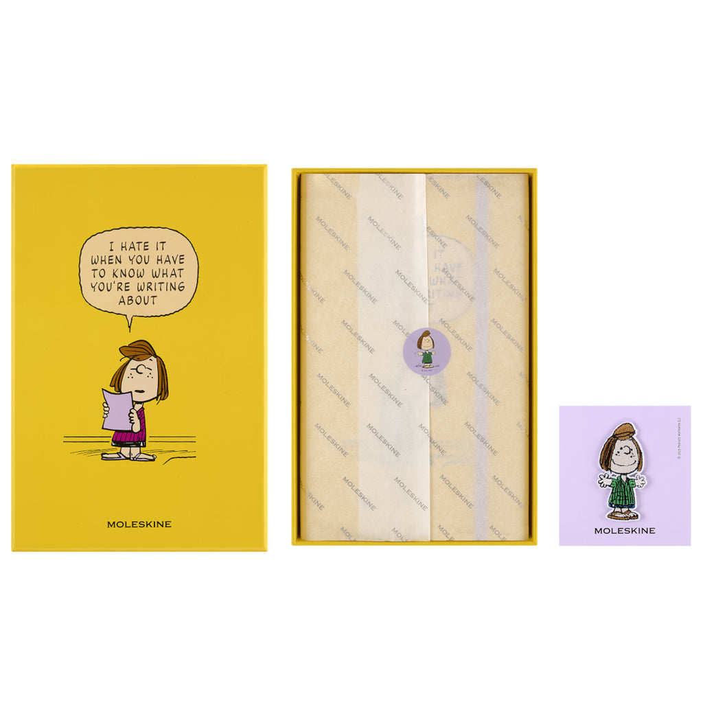 Moleskine x Peanuts Patty Large Ruled Notebook