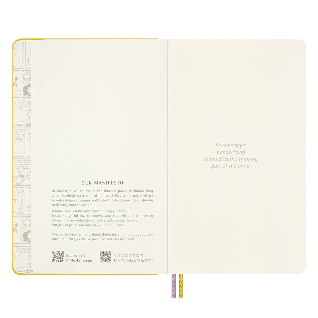 Moleskine x Peanuts Patty Large Ruled Notebook