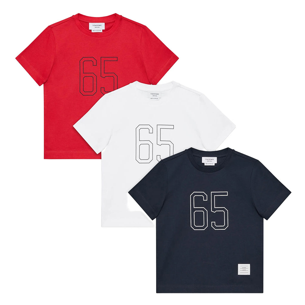 Thom Browne Kids Tripack T-shirt