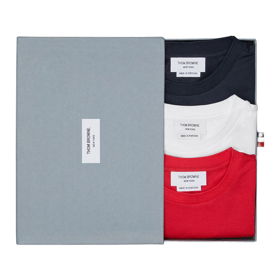 Thom Browne Kids Tripack T-shirt