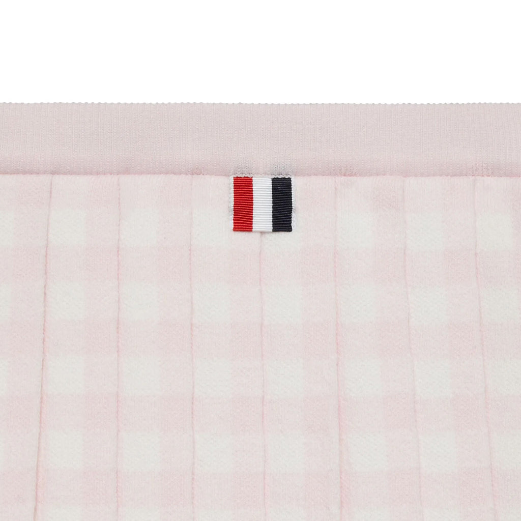 Thom Browne Kids Knit Pleated Skirt