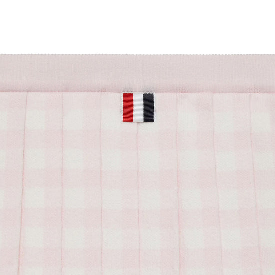 Thom Browne Kids Knit Pleated Skirt