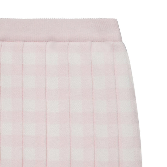 Thom Browne Kids Knit Pleated Skirt