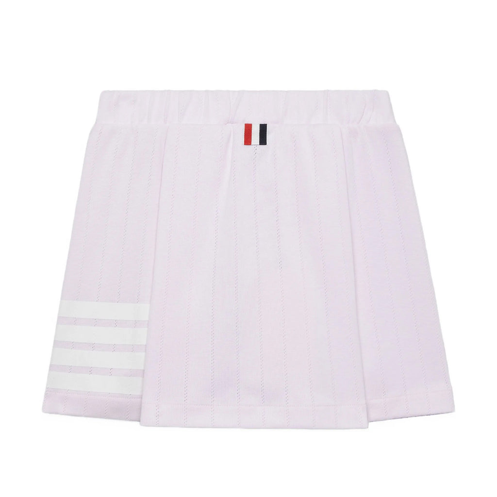 Thom Browne Kids Pleated Skirt