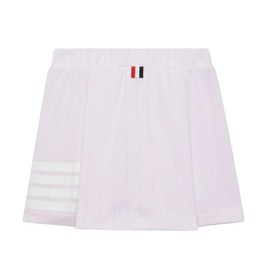 Thom Browne Kids Pleated Skirt