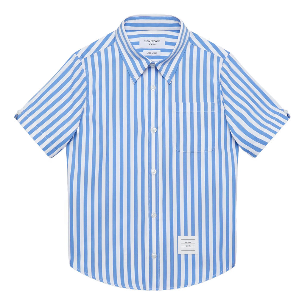 Thom Browne Kids Striped Shirt