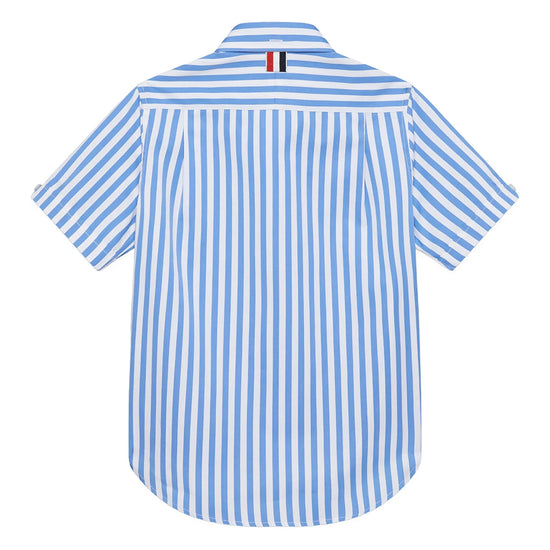 Thom Browne Kids Striped Shirt