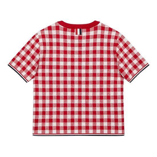 Thom Browne Kids Knit T-shirt