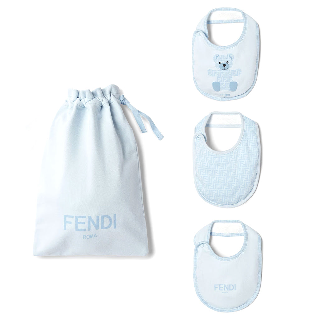 Fendi Kids Bib Set