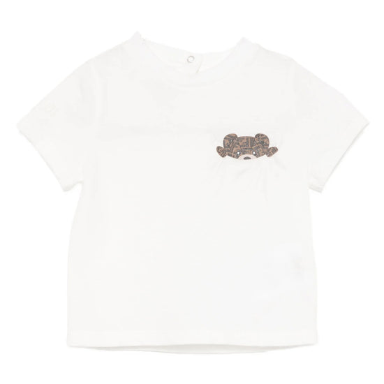 Fendi Kids Bear Pocket T-shirt