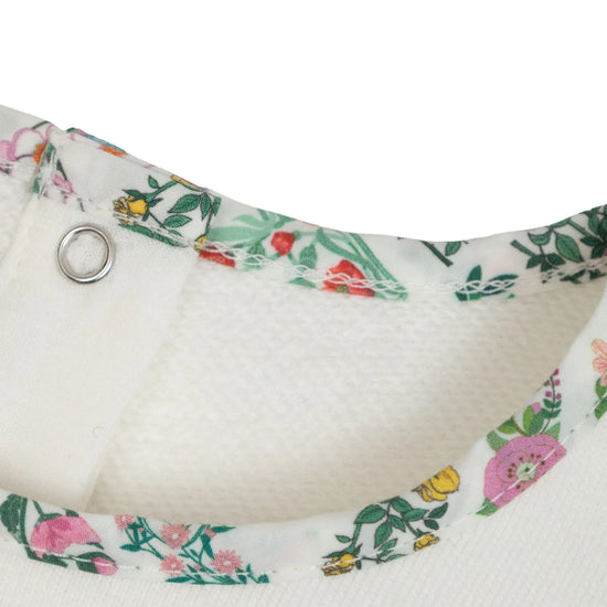 Fendi Kids Floral Trim Sweatshirt