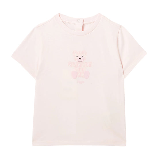 Fendi Kids Bear Print T-shirt