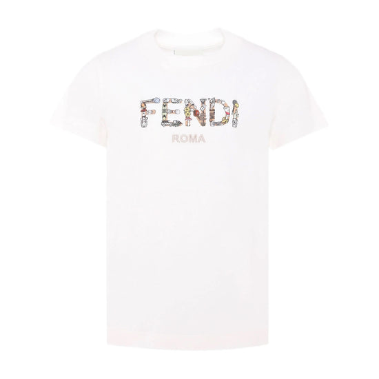 Fendi Kids Logo T-shirt