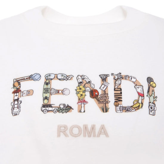 Fendi Kids Logo T-shirt