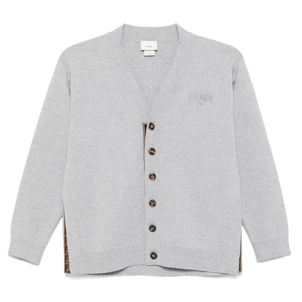 Fendi Kids Knit Cardigan