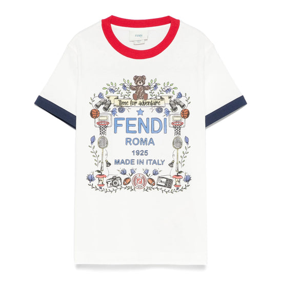 Fendi Kids Graphic T-shirt