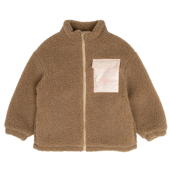 Fendi Kids Shearling Jacket