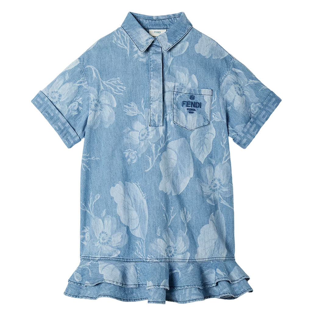 Fendi Kids Printed Dress