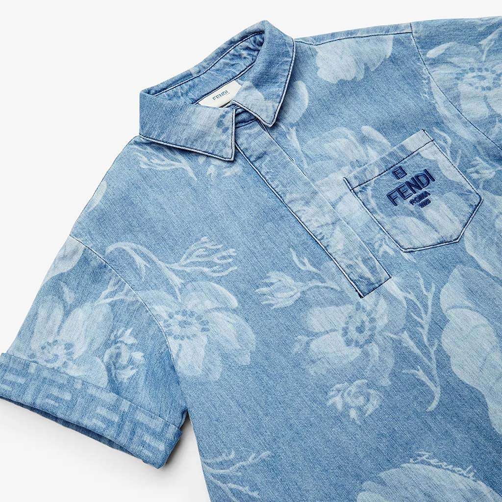 Fendi Kids Printed Dress