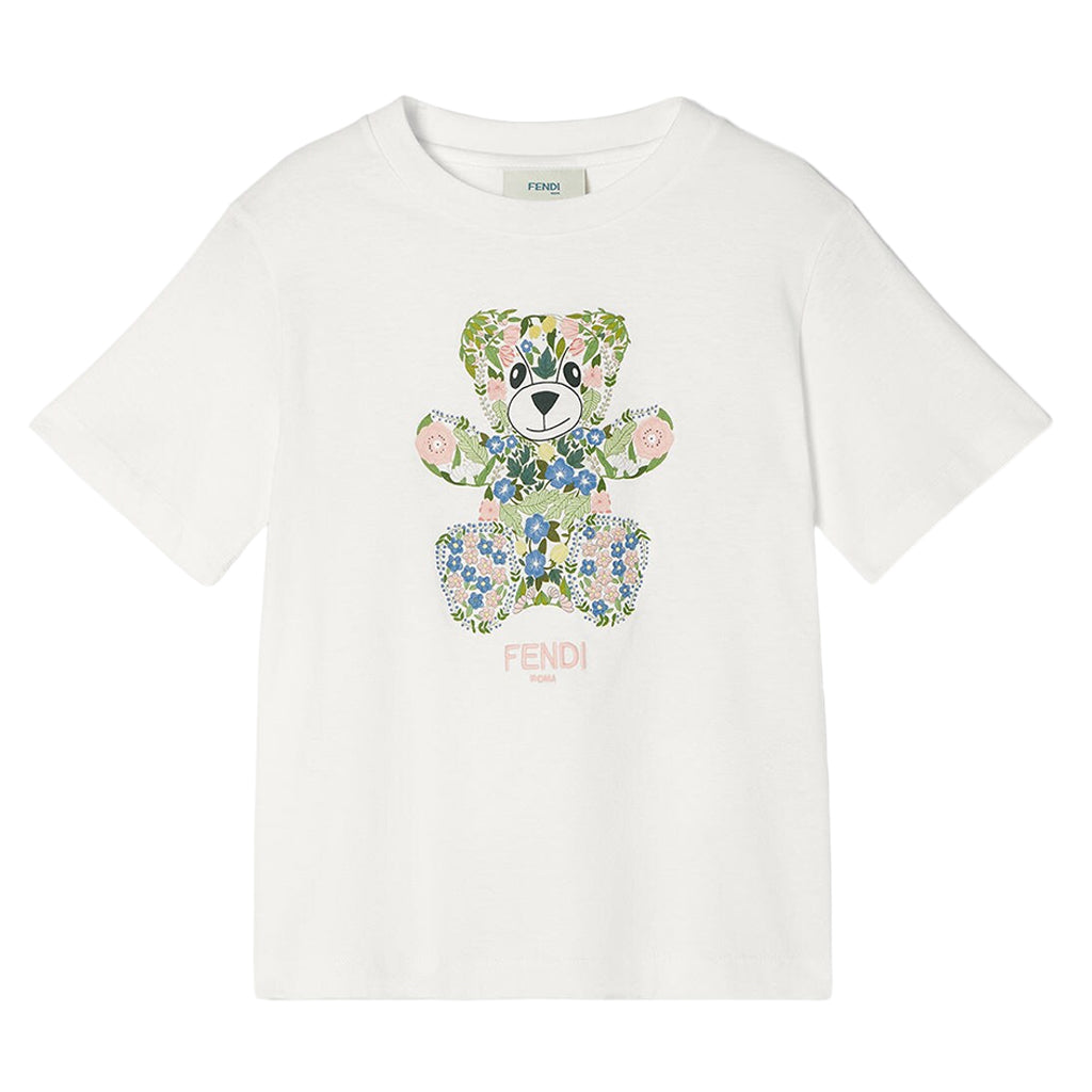Fendi Kids Bear T-shirt