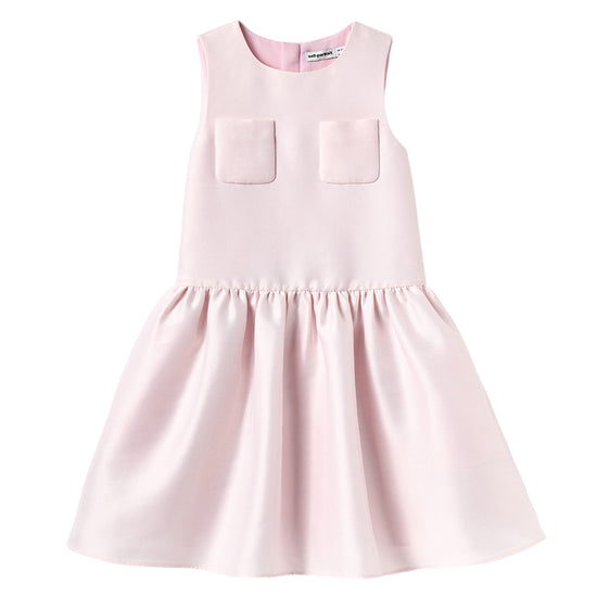 Self Portrait Kids Pink Taffeta Dress