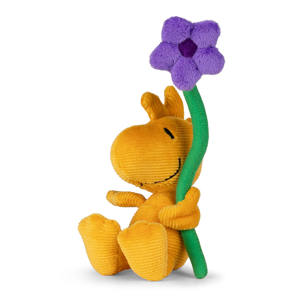 Bon Ton Toys x Peanuts Woodstock Mini Corduroy with Flower 12cm
