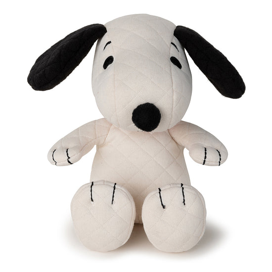 Bon Ton Toys x Peanuts Snoopy Quilted Jersey Cream in Giftbox 17cm