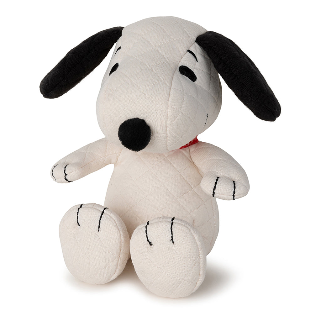 Bon Ton Toys x Peanuts Snoopy Quilted Jersey Cream in Giftbox 17cm