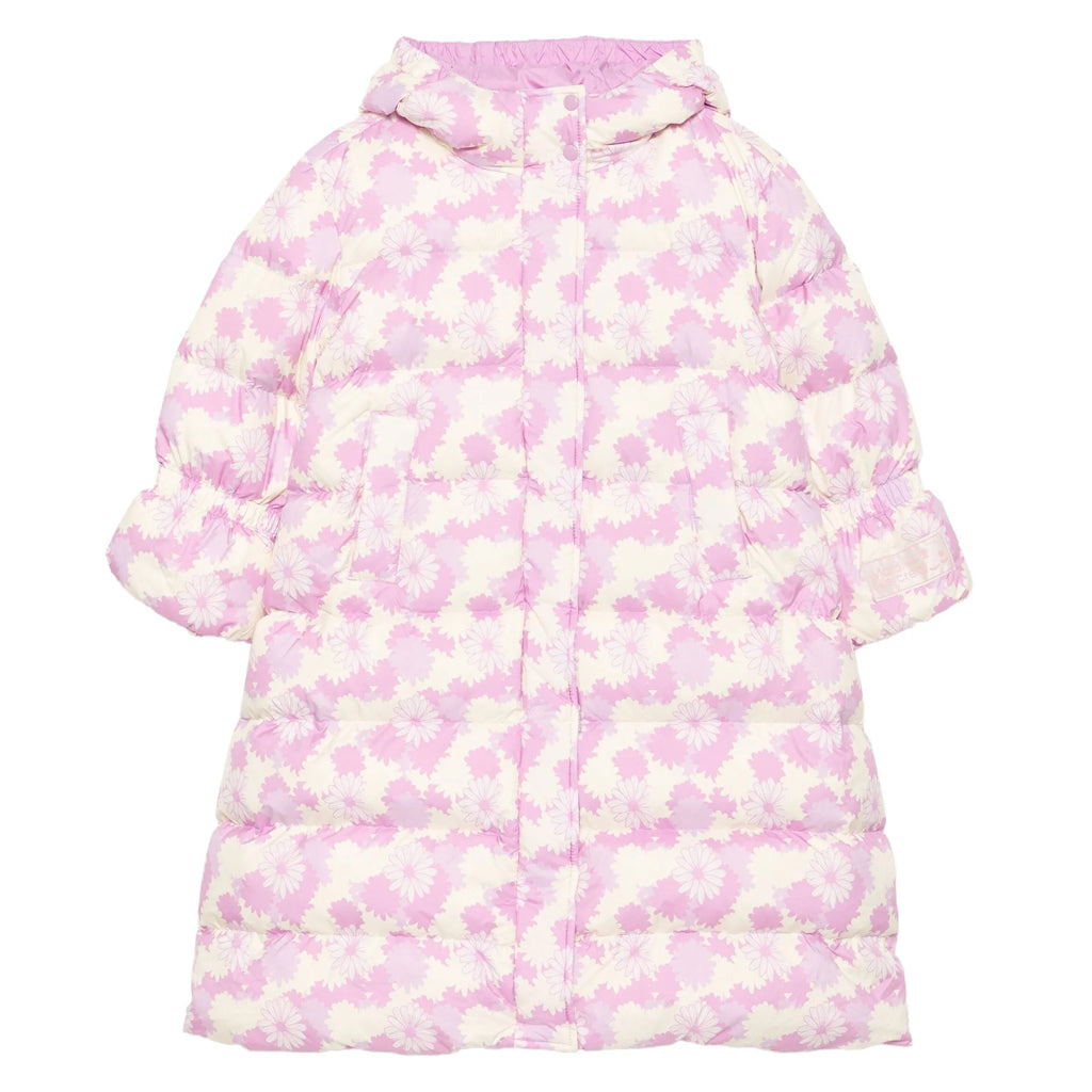 Mardi Mercredi Les Petits Kids Down Coat Flower