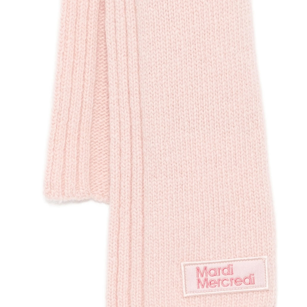 Mardi Mercredi Les Petits Kids Wool Muffler Square Logo