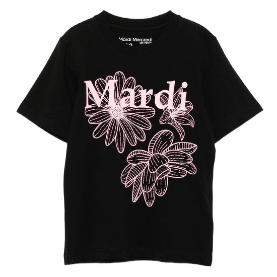 Mardi Mercredi Les Petits Kids Tshirt Triple Flower