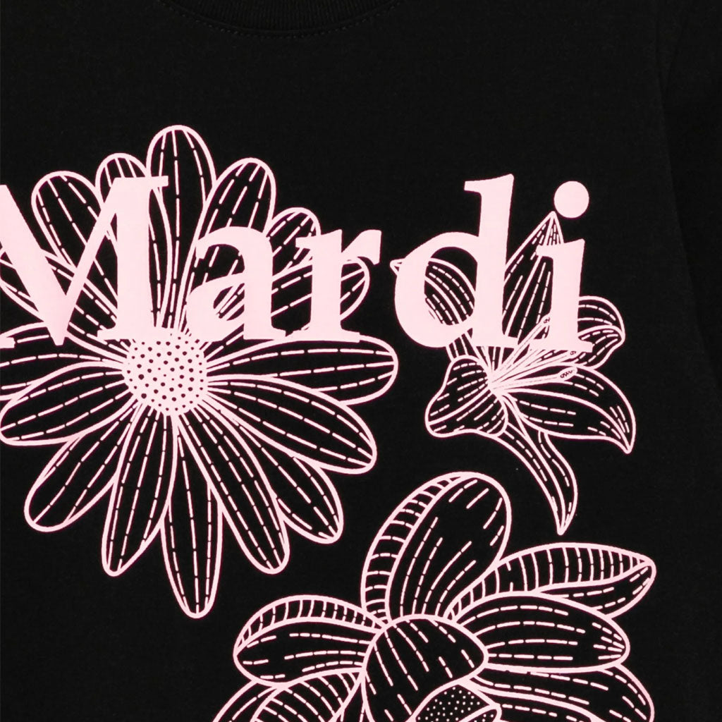 Mardi Mercredi Les Petits Kids Tshirt Triple Flower