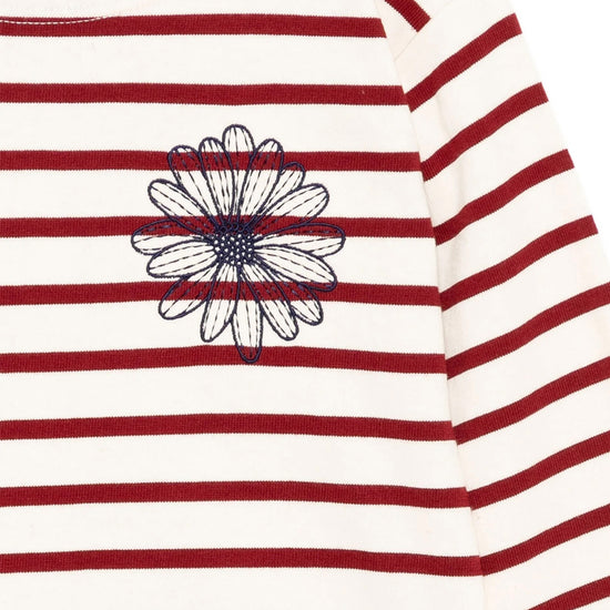 Mardi Mercredi Les Petits Kids Tshirt Long Sleeve Stripe