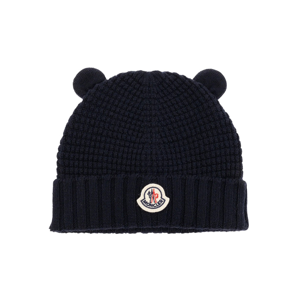 Moncler Enfant Extra Fine Wool Beanie