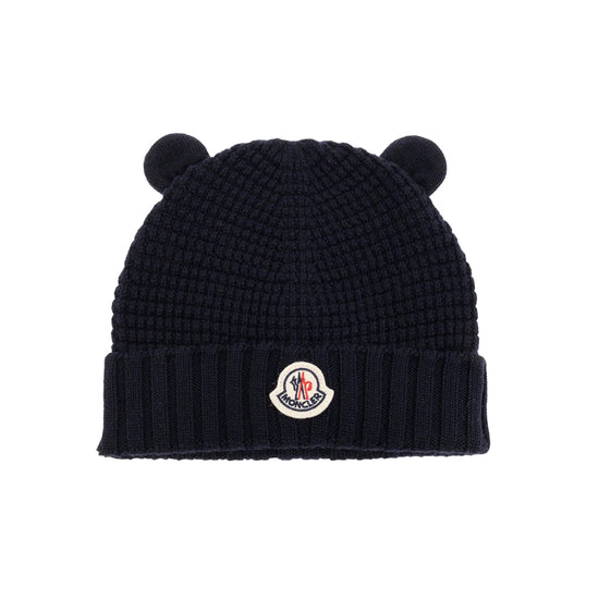 Moncler Enfant Extra Fine Wool Beanie