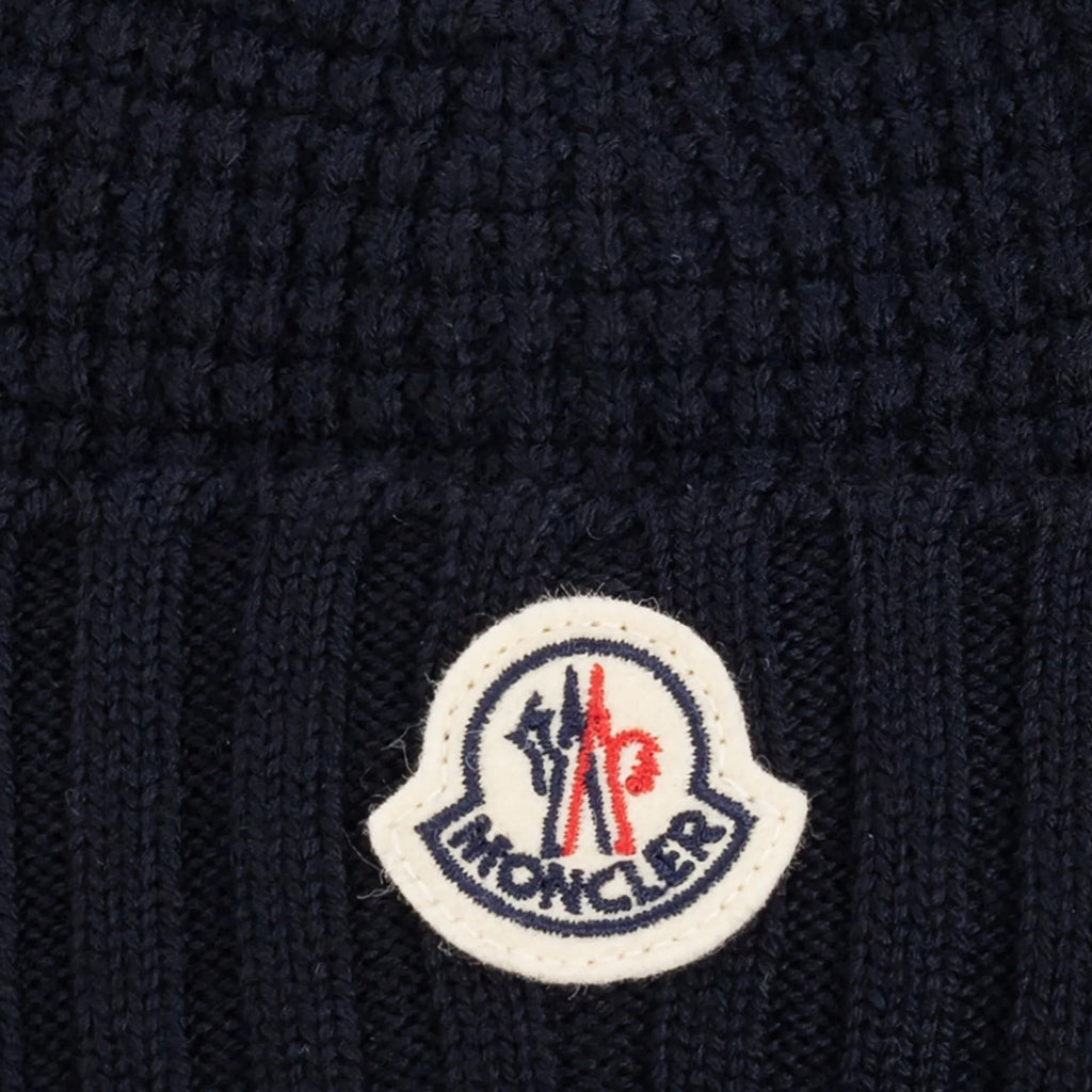 Moncler Enfant Extra Fine Wool Beanie