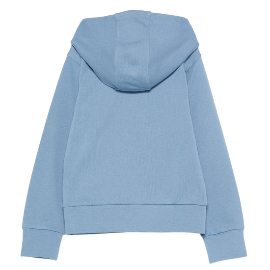 Moncler Enfant Brushed Cotton Fleece Hoodie